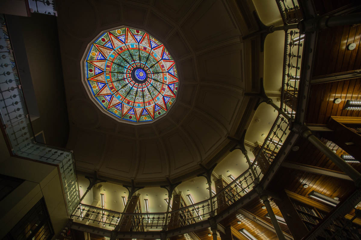 Linderman Library rotunda